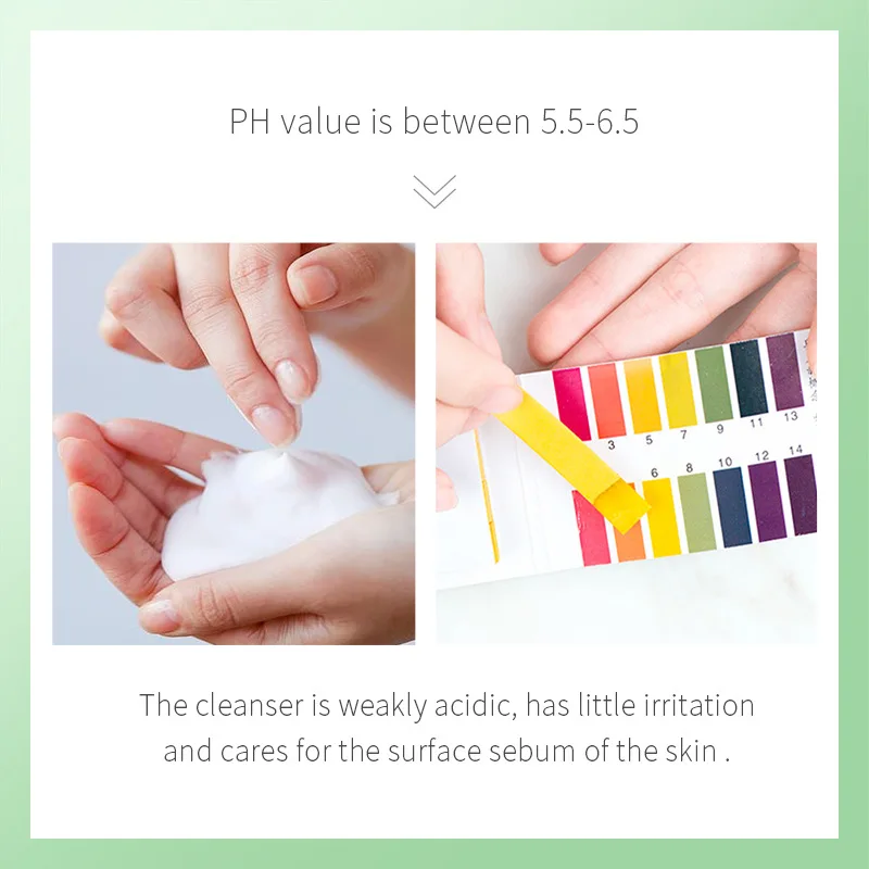 Face Cleanser Skin Care Facial Foam Cleansing Wash for Women Female Moisturizing Shrink Pores Oil Control Whitening Products