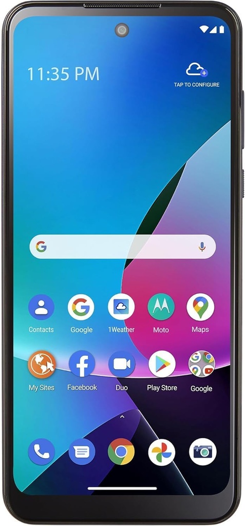 Tracfone Moto G Play (2023) [Activation Promotion], 32GB, Blue, Includes 1500Min/1500Txt/1500MB, 365 Days Service Plan - Prepaid Smartphone