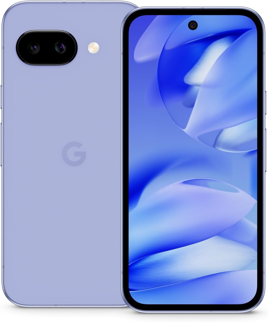 Google Pixel 9a with Gemini - Unlocked Android Smartphone with Incredible Camera and AI Photo Editing, All-Day Battery, and Powerful Security - Iris - 128 GB