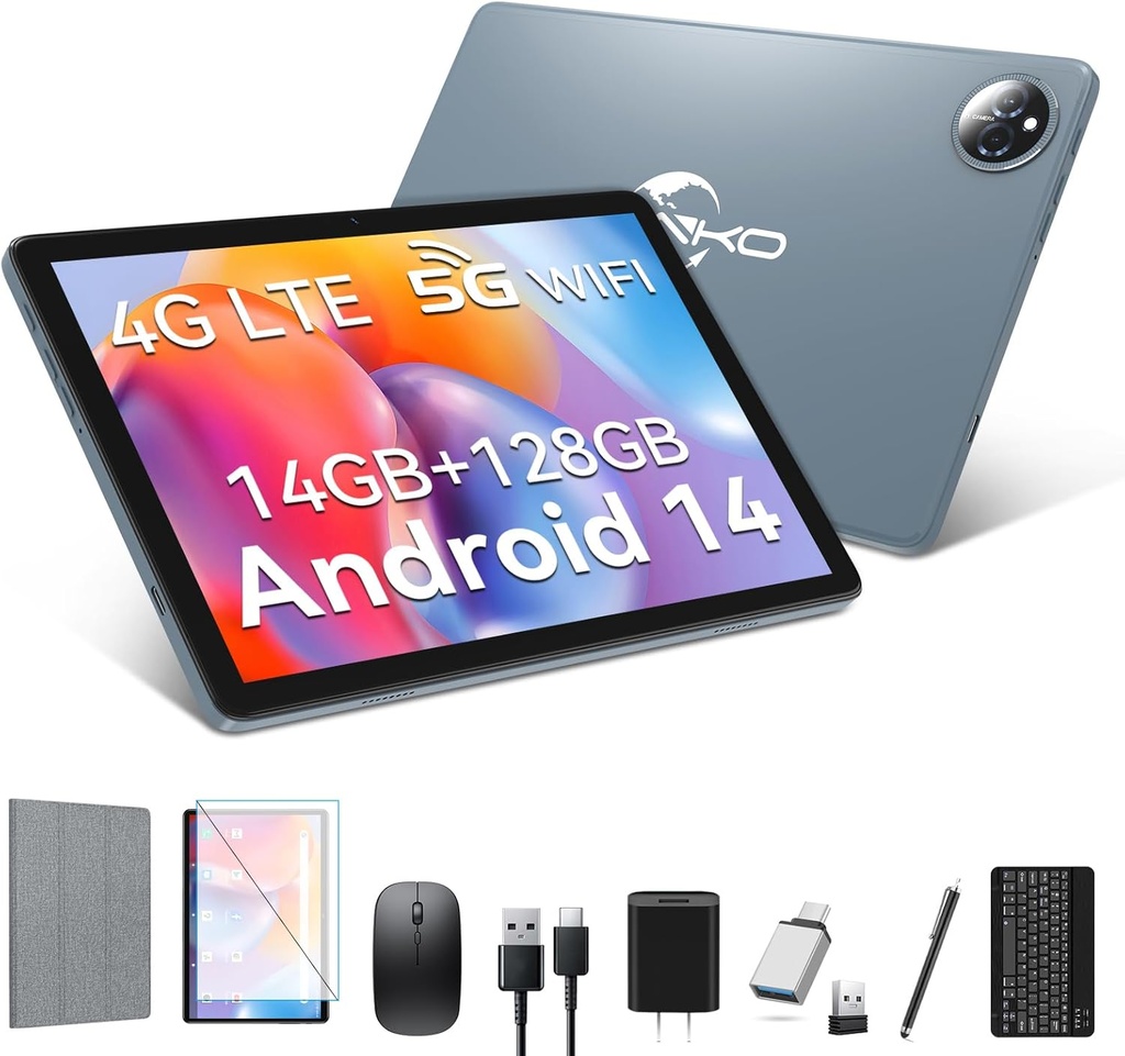 ZTE Grand X View 4 8" K87 4G LTE Android HD Display Tablet Wi-Fi Verizon + GSM Unlocked 32GB 5MP Camera